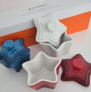 Le Creuset Star Ramekins with Lids